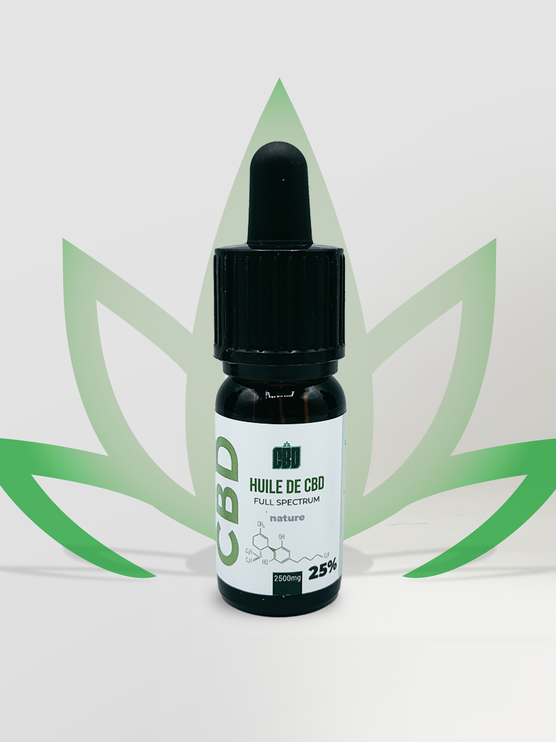 huile cbd 25% 10ml