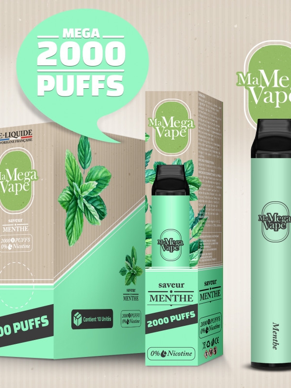 méga vape menthe